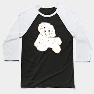 Maltese drawing Baseball T-Shirt